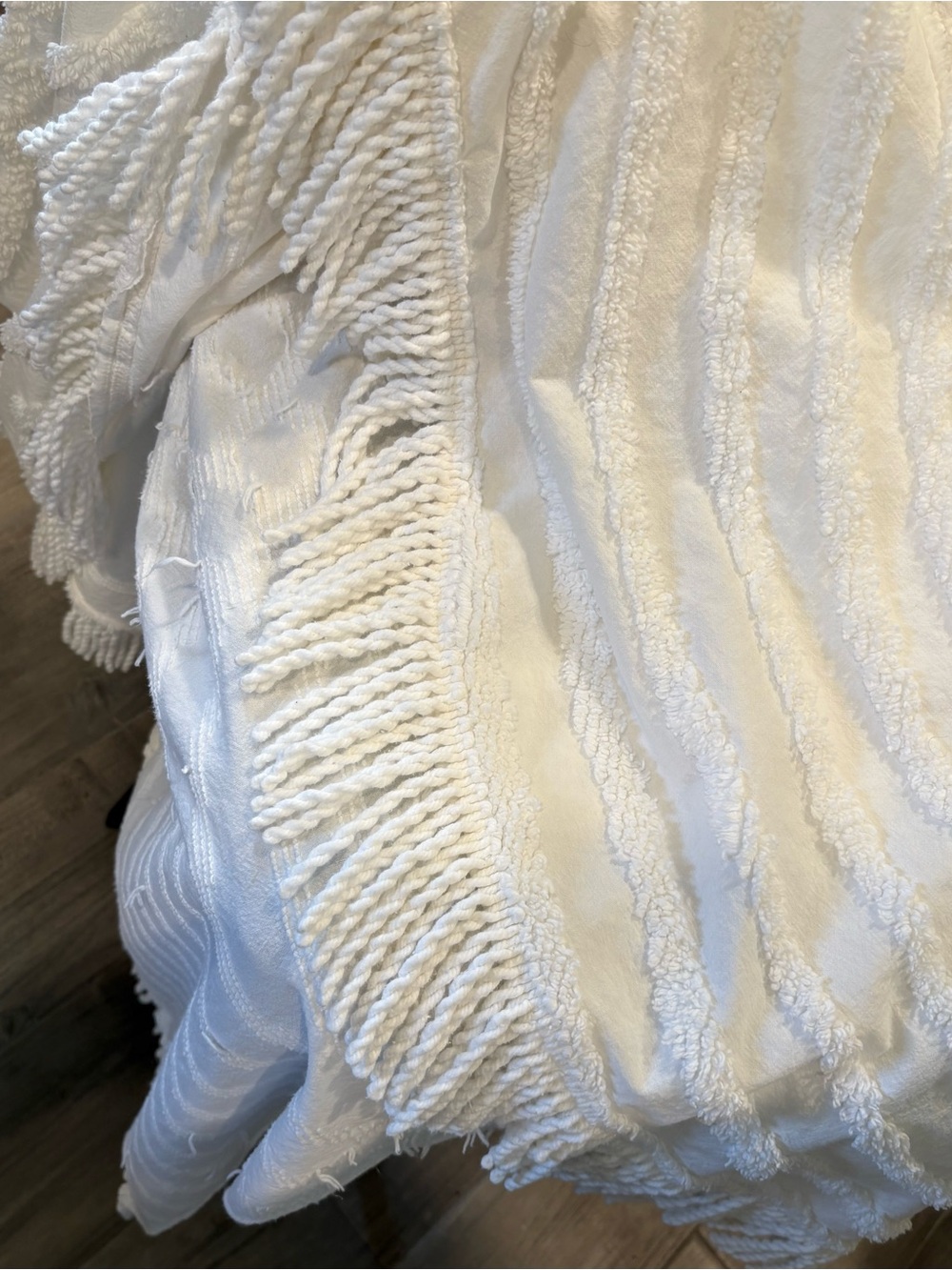 Gorgeous!! vintage   Chenille twin-queen size bedspread - Picture 2 of 4